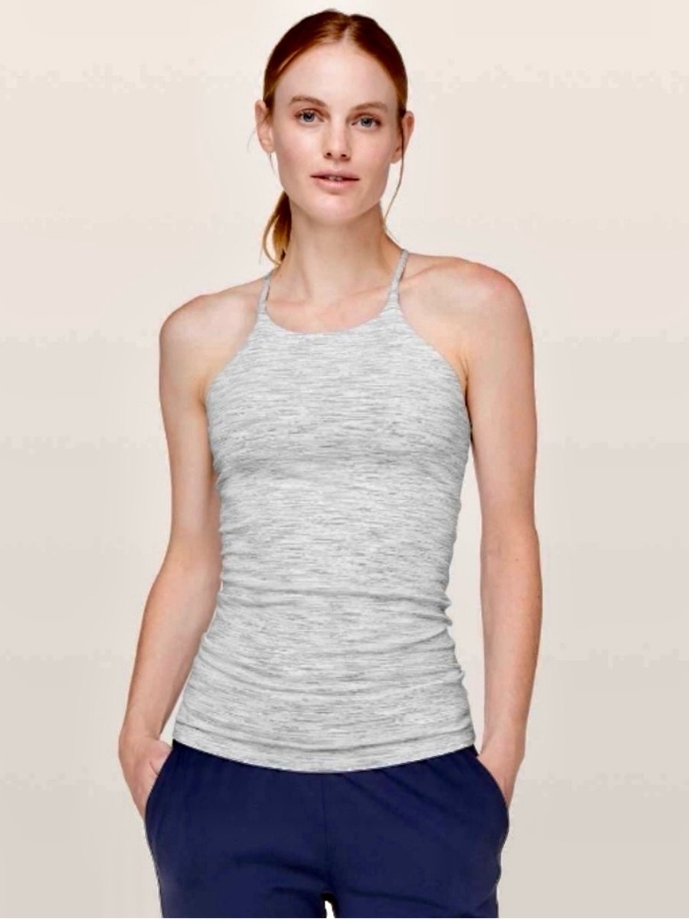 Lululemon Sun Setter Tank *Light Luon Sz 4